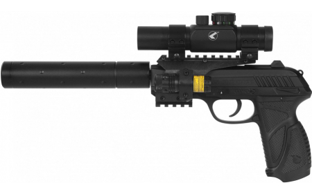 Пневматический пистолет Gamo PT-85 Tactical Blowback pellet