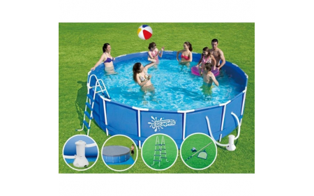 Бассейн каркасный сборный summer escapes Р20-1552-В, 457х132см