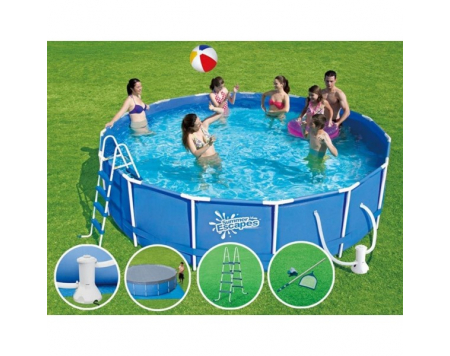 Бассейн каркасный сборный summer escapes Р20-1552-В, 457х132см