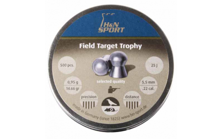 Пули пневматические H&N Field Target Trophy 4,5 мм 500 шт