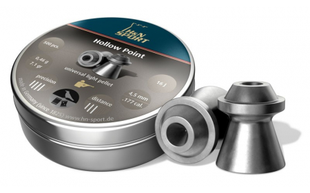 Пули пневматические H&N Hollow Point 4,5 мм 500 шт