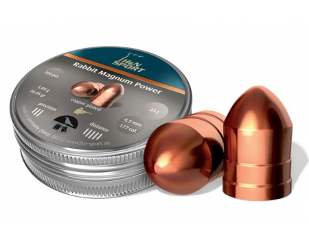 Пули пневматические H&N Rabbit Magnum Power 4,5 мм 200 шт