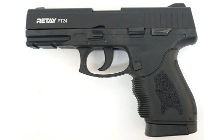Пистолет PT24, (Taurus), full-auto, черный, кал. 9mm. P.A.K охолощенный